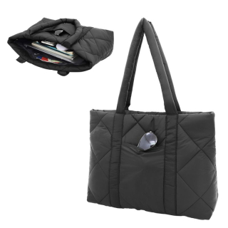 Veranda Quilted Nylon Tote Bags