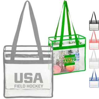 Stadium Approved Handbag Clear Tote Bags