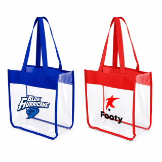 Cassie Clear EVA Tote Bags