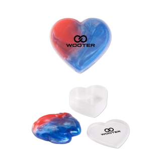 2 1/2 Inch Heart Shaped Slimes