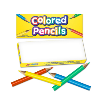 Mini-Marks® 4 Pack Colored Pencils in Box