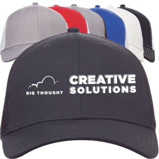 Structured Six-Panel Trucker Snapback Caps
