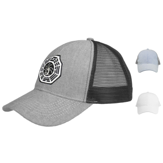 Trucker Caps with Mesh Back and Curved Visor