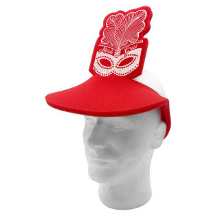 Mardi Gras Popup Visors