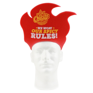 Flame Foam Pullover Visors