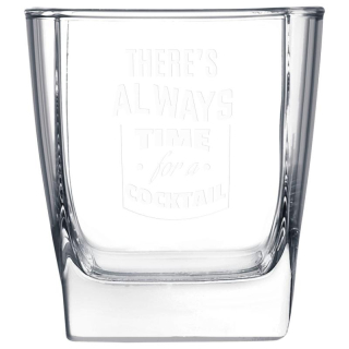 10.5 Oz Polar Camel Square Rocks Glasses