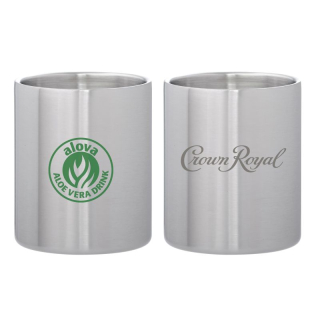 McGraw's Stainless Steel Whiskey Glass Cups