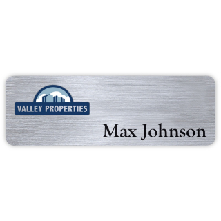 1x3 Inch Hollywood Plastic Express Name Badges