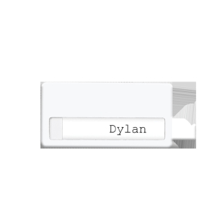 Atlanta Reusable Economy 3x1-1/2 Inch Name Badges