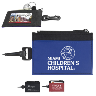 The Regent ID Holder with Zipper Wallets and Plastic...