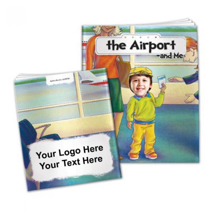 Custom Imprinted Story Books - All About Me - Airport and Me