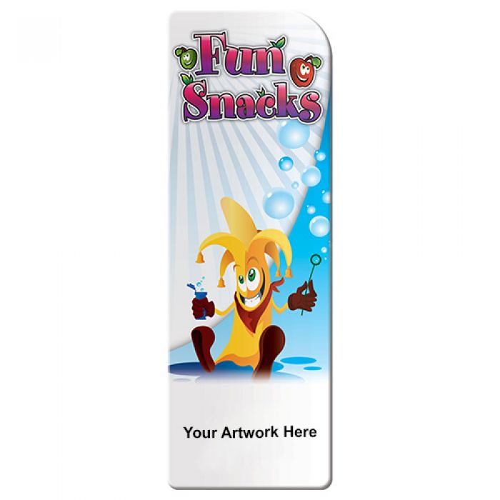 Custom Logo Imprinted Fun Snacks Bookmarks