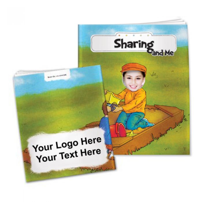 Promotional Logo Story Books - All About Me - Sharing and Me