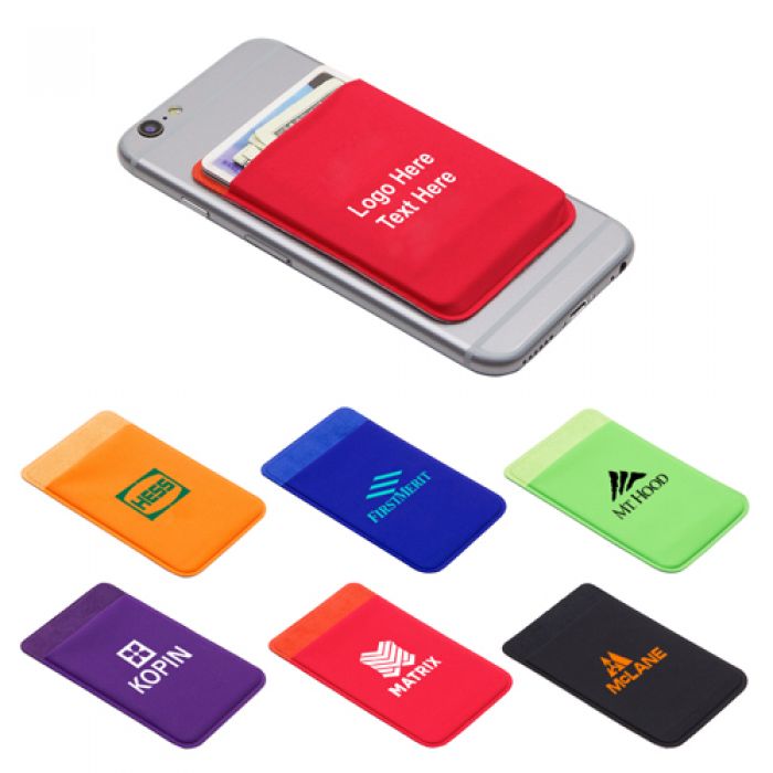 Promotional Expanding Lycra Phone Wallets