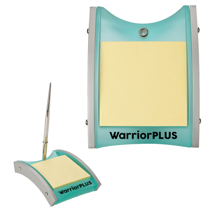 Custom Oceanus Series Memo Pads and Pen Holders