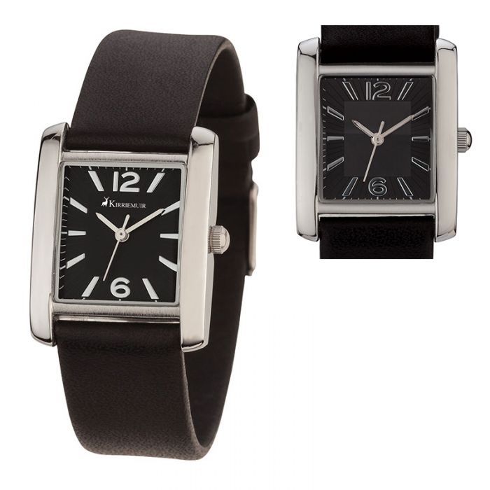 25mm Promotional Polished Silver Metal Case Watches