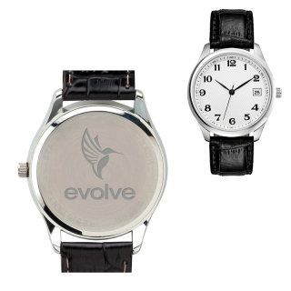 Classic Unisex Dress Watches with Date Display
