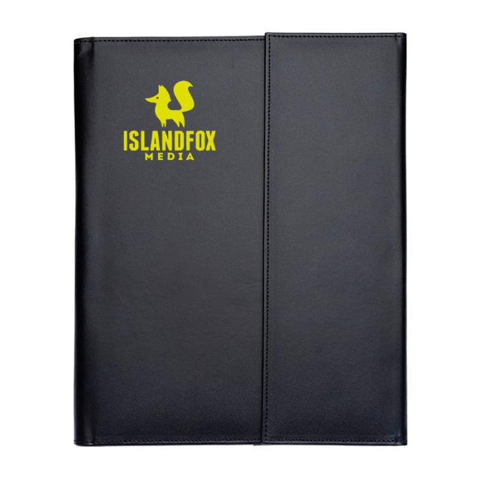 Bettoni® Promotional Atrani Bonded Leather Letter Size Padfolios