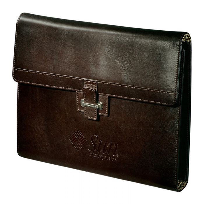Custom Imprinted Cutter and Buck® American Classic Tri-Fold Padfolios
