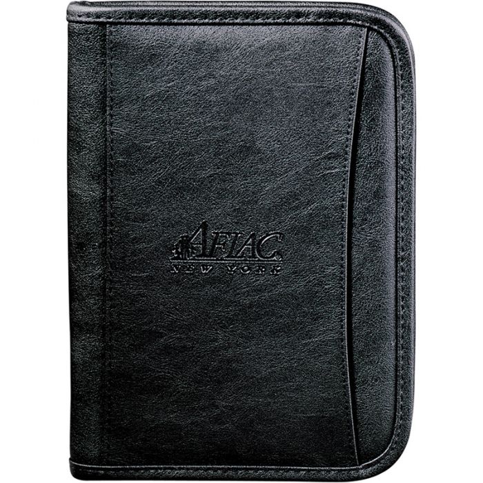 Custom Imprinted DuraHyde Jr. Zippered Padfolios