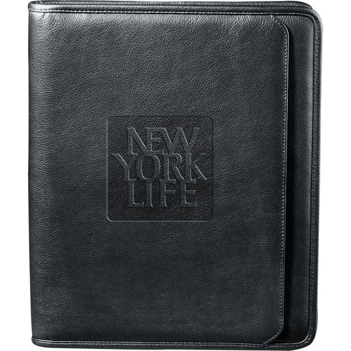 Custom Imprinted Manhattan Zippered Padfolios