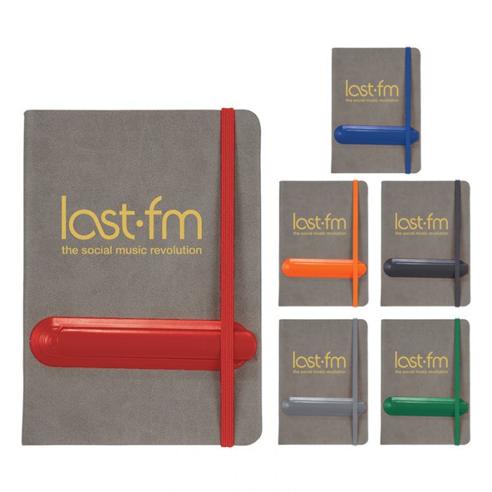 Custom Imprinted Slider Notebooks with Pen