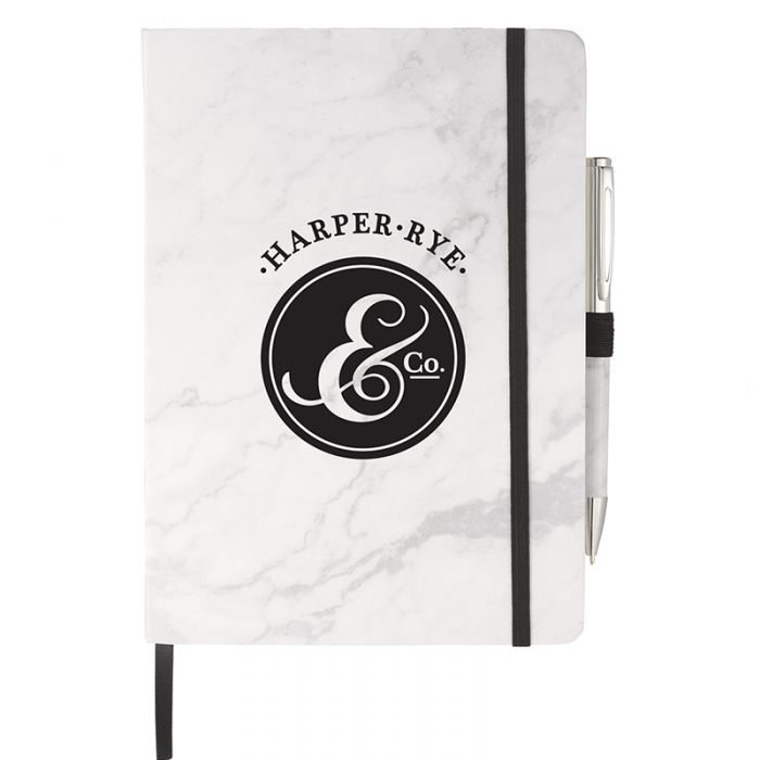 Custom Marble Hard Bound JournalBook™
