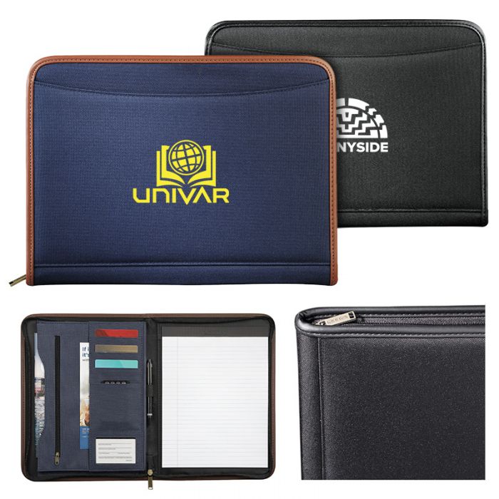 Custom Northwest Zippered Padfolios