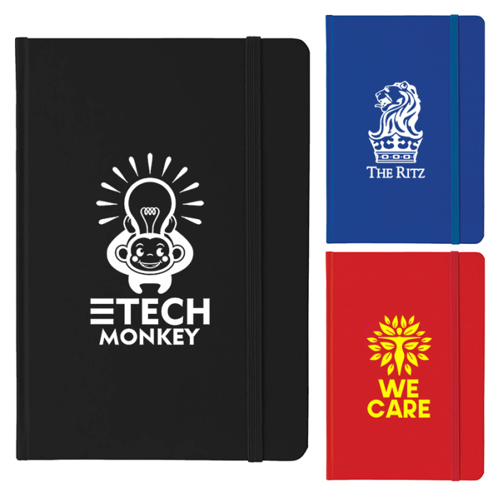 Custom Printed Rainbow Large Notebooks