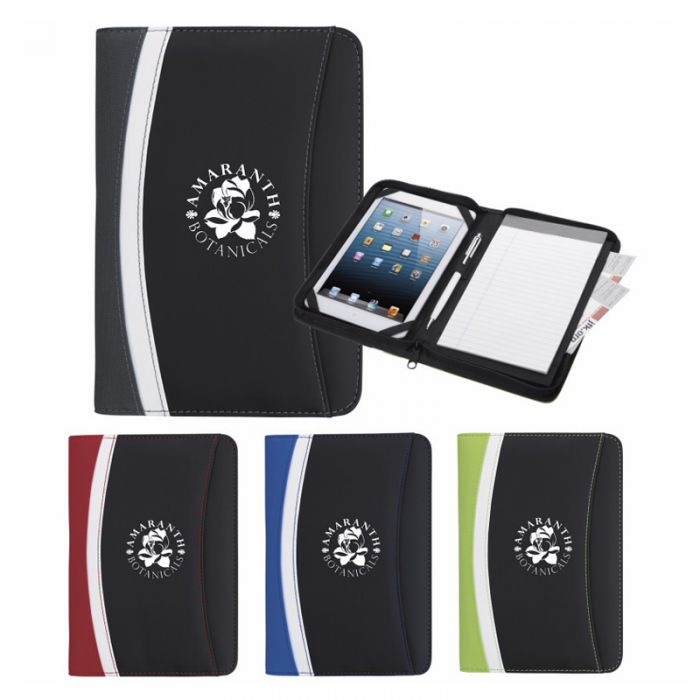 Custom e-Mini Color Curve Mini Padfolios