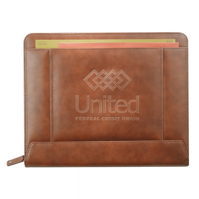 Customized Cutter and Buck® Legacy Zippered Padfolios