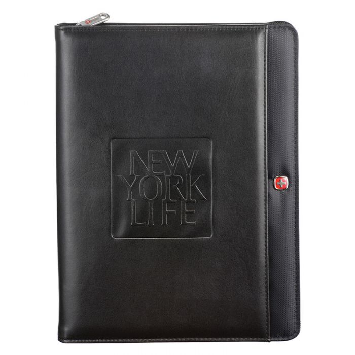 Customized Wenger® Tech Zippered Padfolios