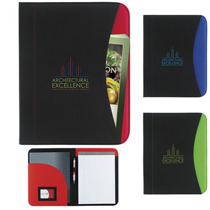 Promotional Non-Woven Curve Padfolios
