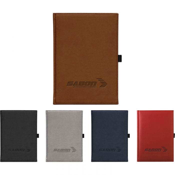 Promotional Pedova Large Deboss Plus Bound JournalBook™