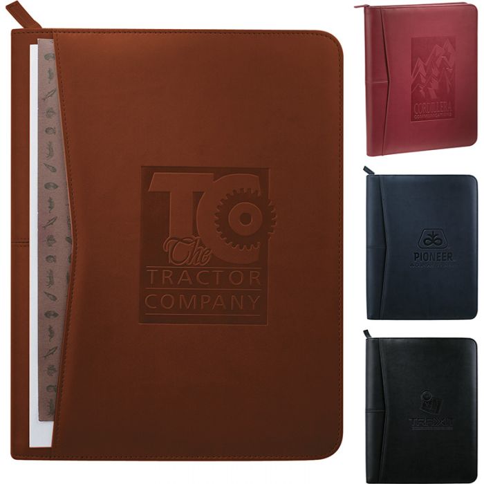 Promotional Pedova™ Zippered Padfolios