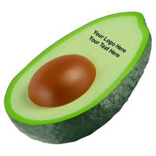 Avocado Shaped Stress Relievers