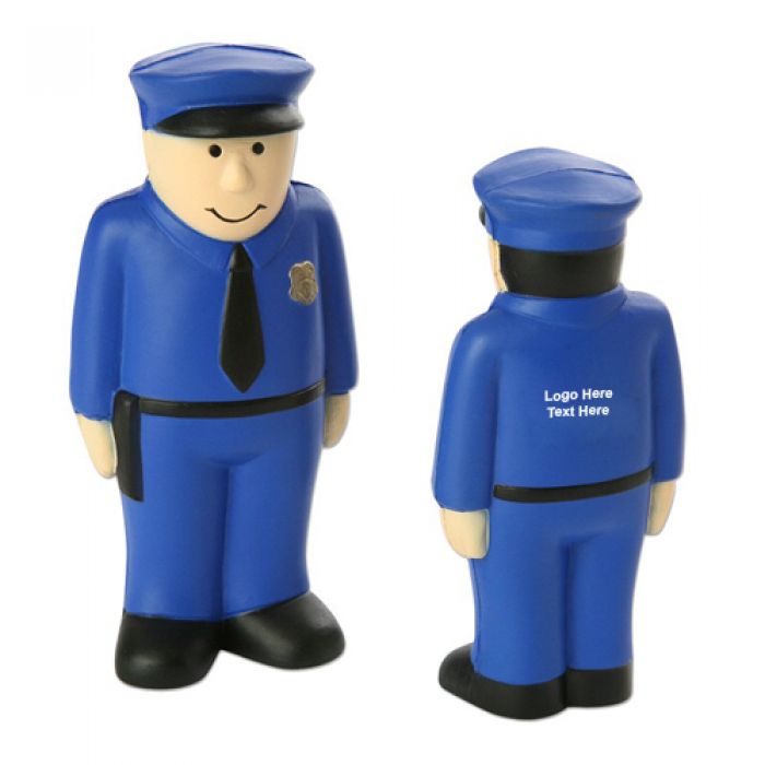Custom Imprinted Policeman Stress Relievers