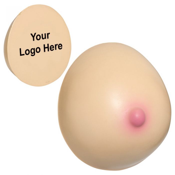 Custom Printed Breast Stress Relievers