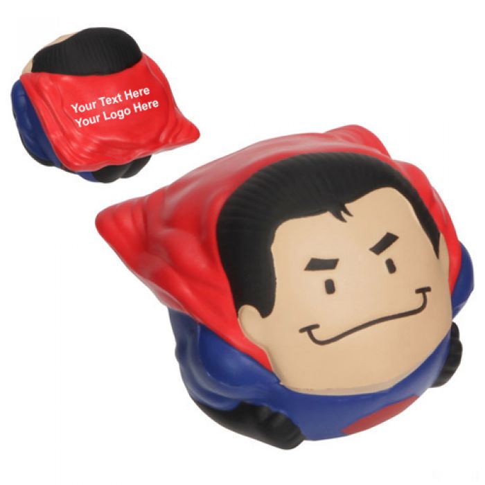 Custom Printed Super Hero Wobbler Stress Relievers