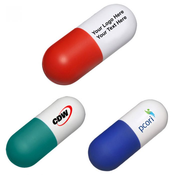 Customized Capsule Stress Relievers