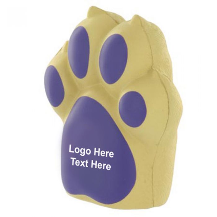 Customized Dog Paw Shape Stress Relievers