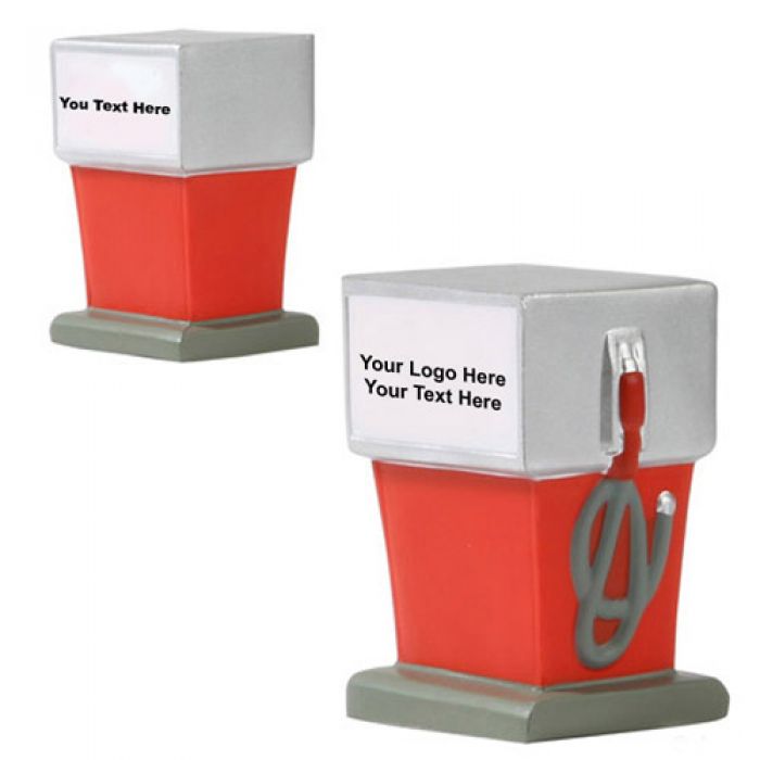 Logo Imprinted Gas Pump Shaped Stress Relievers