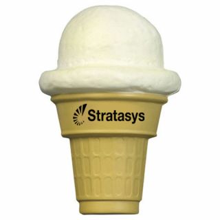Logo Ice Cream Cone Stress Relievers
