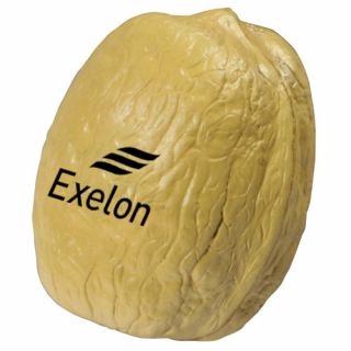 Logo Walnut Shaped Stress Relievers