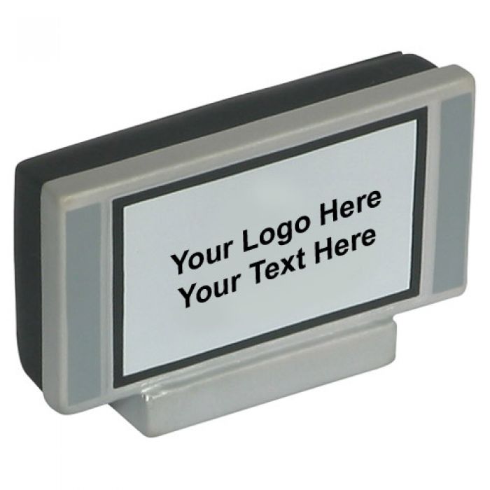 Custom Printed Widescreen TV Shaped Stress Relievers