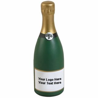 Champagne Bottle Shaped Stress Relievers