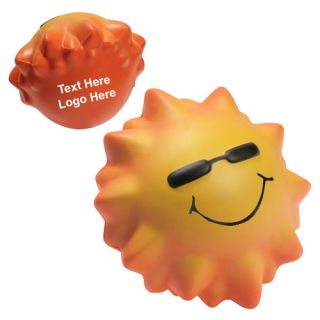 Cool Sun Shaped Wobbler Stress Relievers