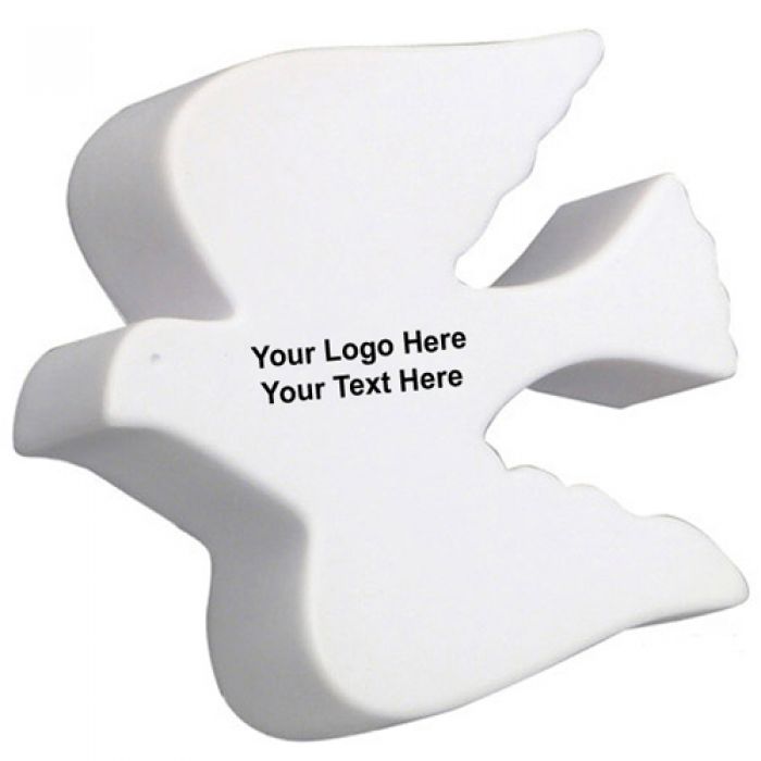 Promotional Dove Shaped Stress Relievers