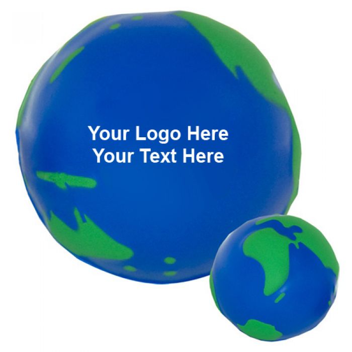 Promotional Globe Shaped Stress Relievers