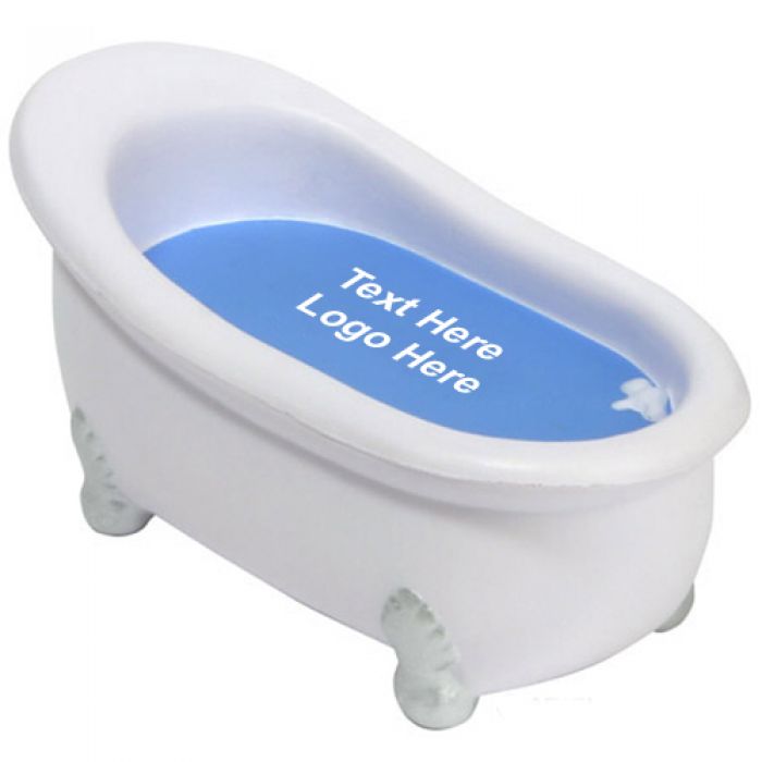 Promotional Logo Bathtub Shaped Stress Relievers